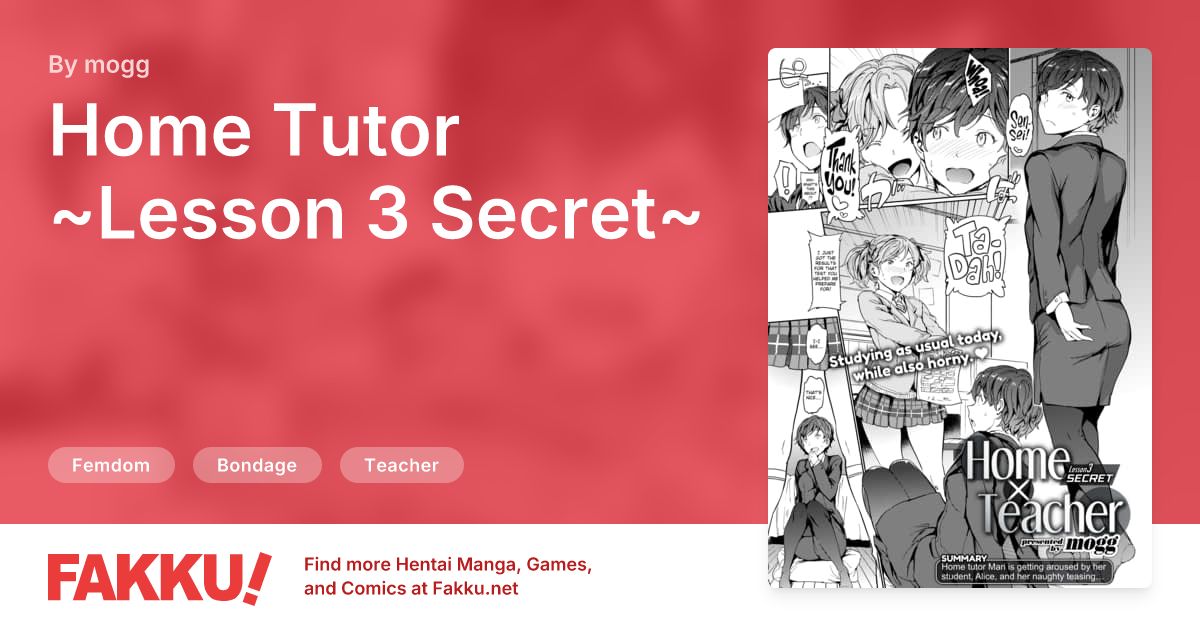 Home Tutor ~Lesson 3 Secret~ Hentai by mogg - FAKKU