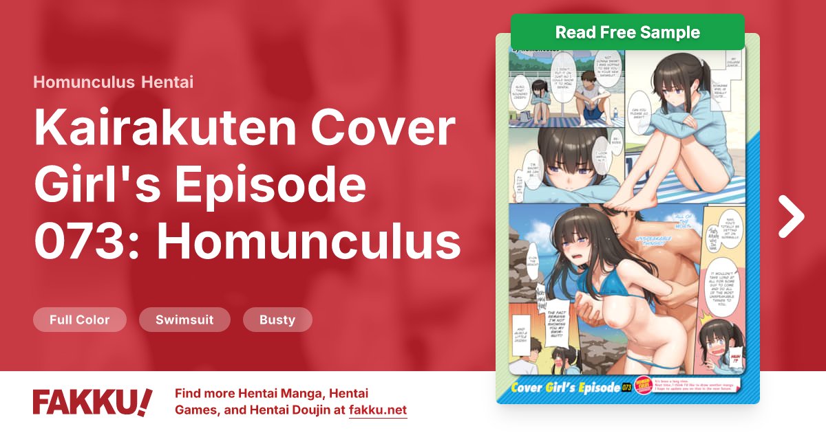  Kairakuten Cover Girl's Episode 073: Homunculus Hentai by Homunculus - FAKKU