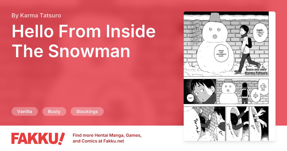 Hello From Inside The Snowman Hentai by Karma Tatsuro - FAKKU