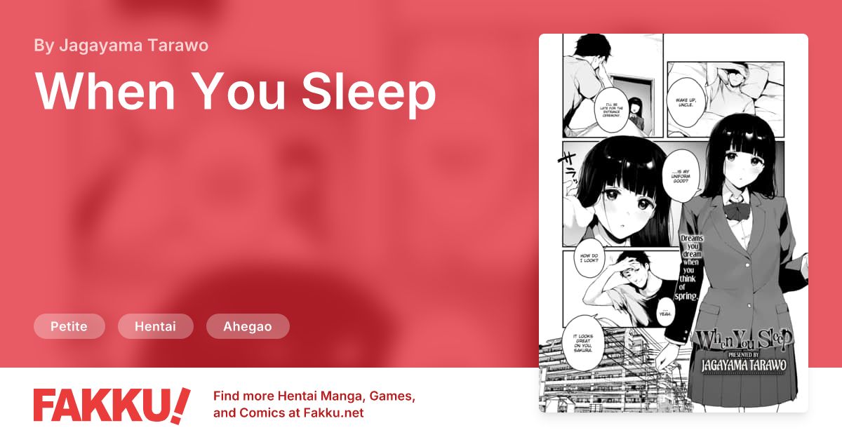 When You Sleep Hentai by Jagayama Tarawo - FAKKU