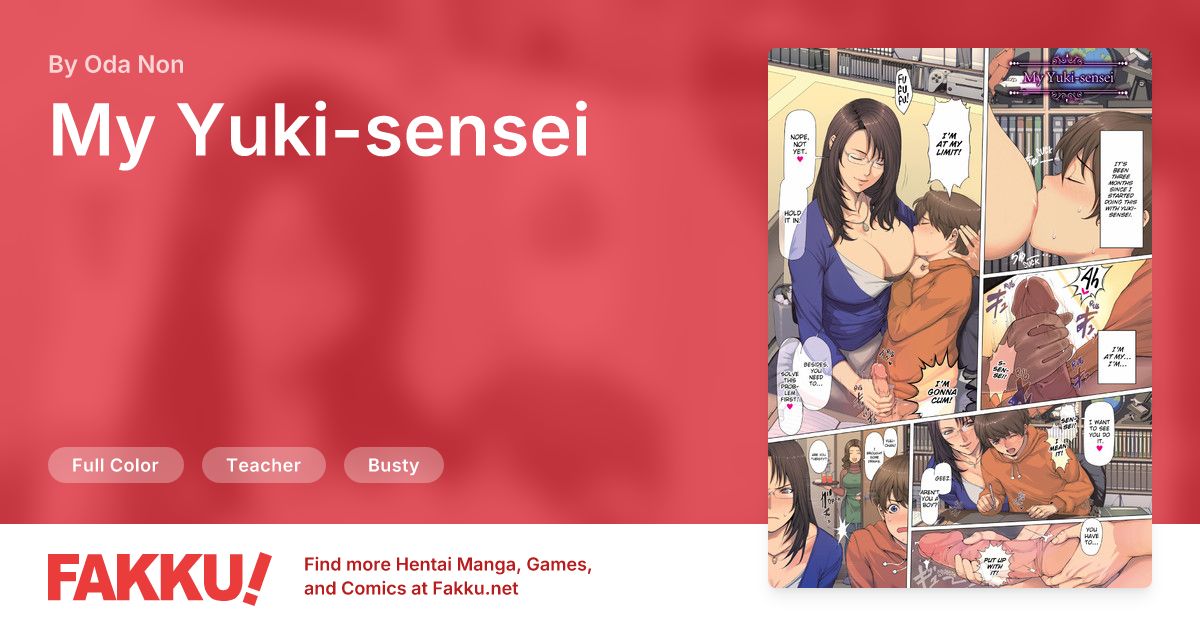  My Yuki-sensei Hentai by Oda Non - FAKKU