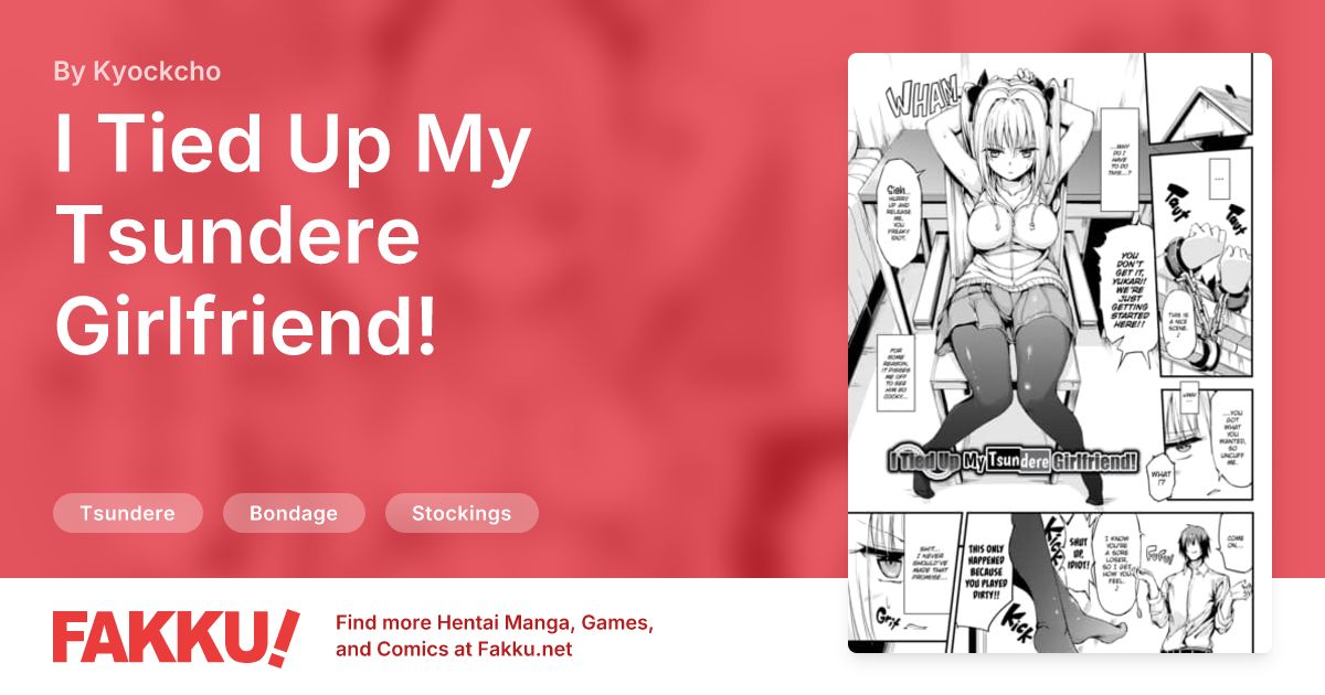 I Tied Up My Tsundere Girlfriend! Hentai by Kyockcho - FAKKU