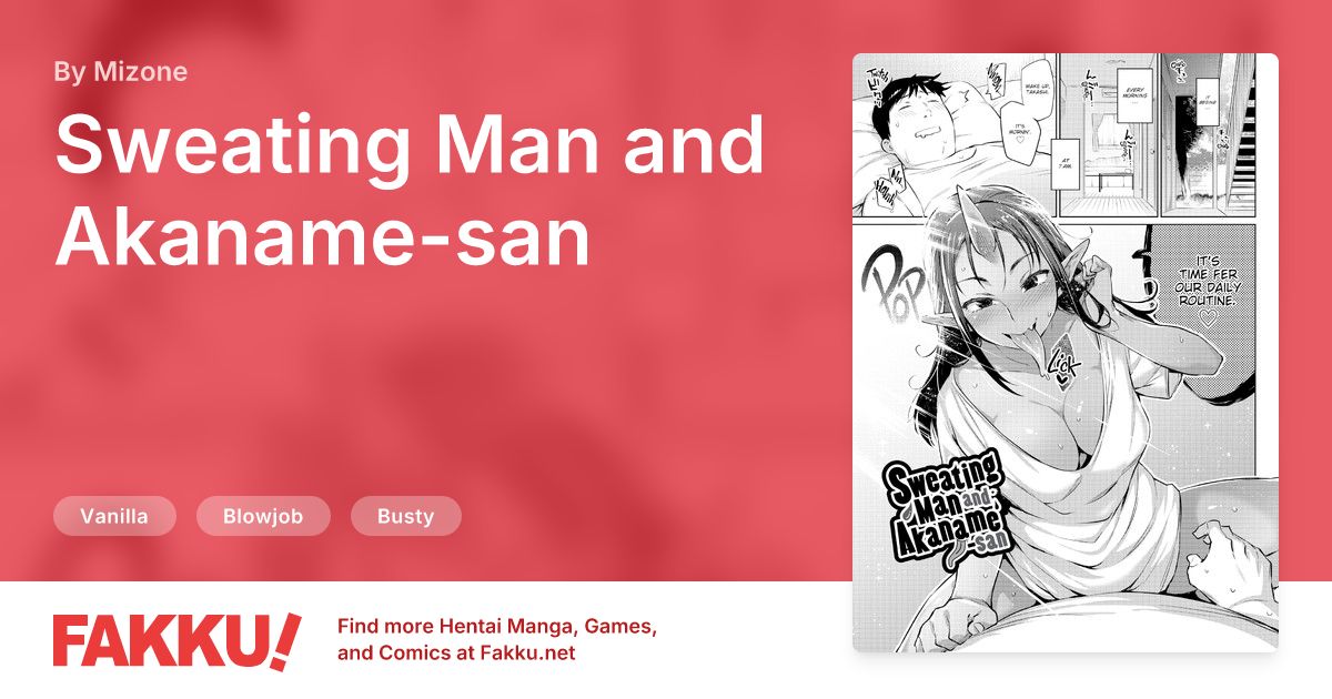 Sweating Man and Akaname-san Hentai by Mizone - FAKKU
