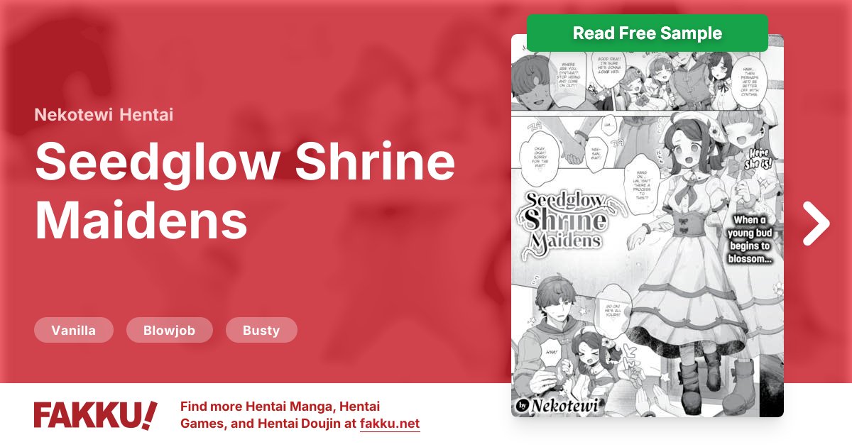  Seedglow Shrine Maidens Hentai by Nekotewi - FAKKU