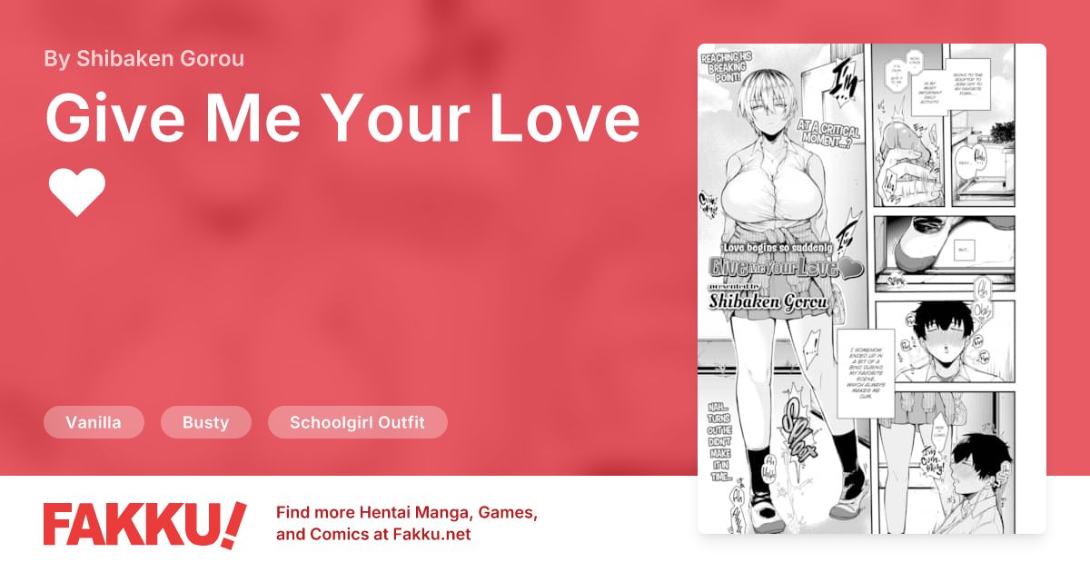  Give Me Your Love ❤ Hentai by Shibaken Gorou - FAKKU