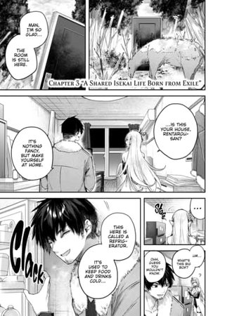 Chapter 3: A Shared Isekai Life Born from Exile Hentai Cover Image