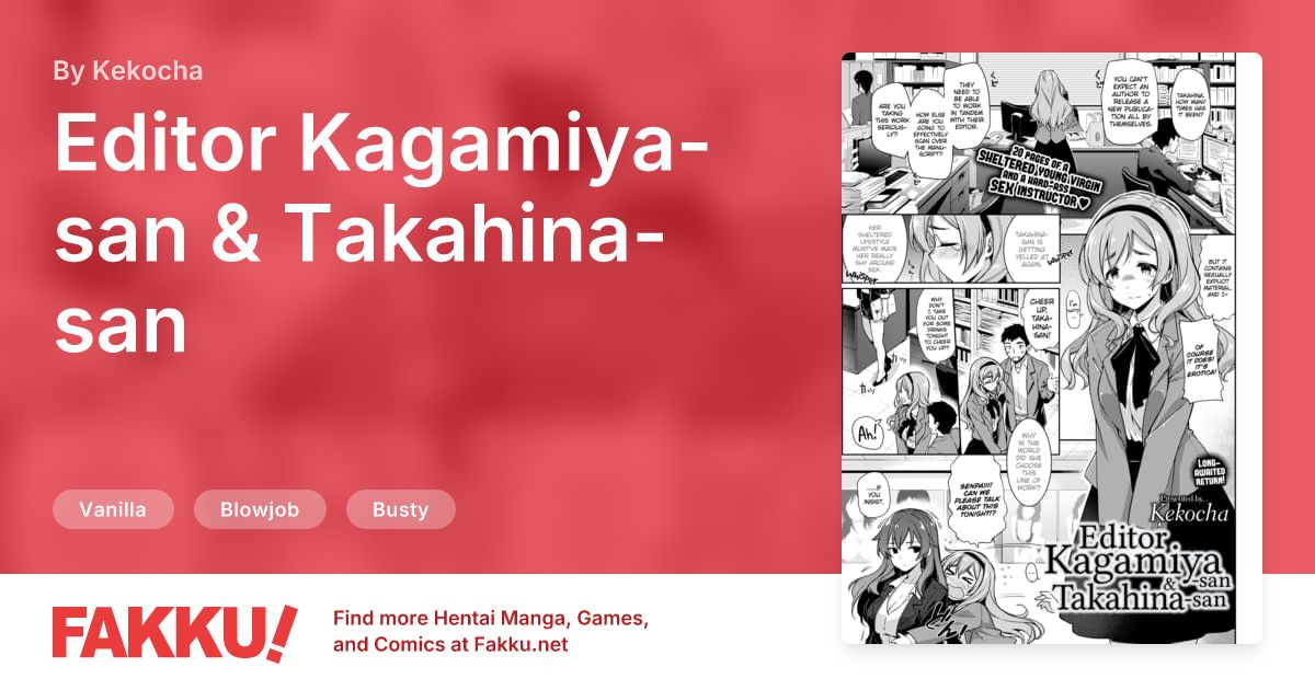 Editor Kagamiya-san & Takahina-san Hentai by Kekocha - FAKKU