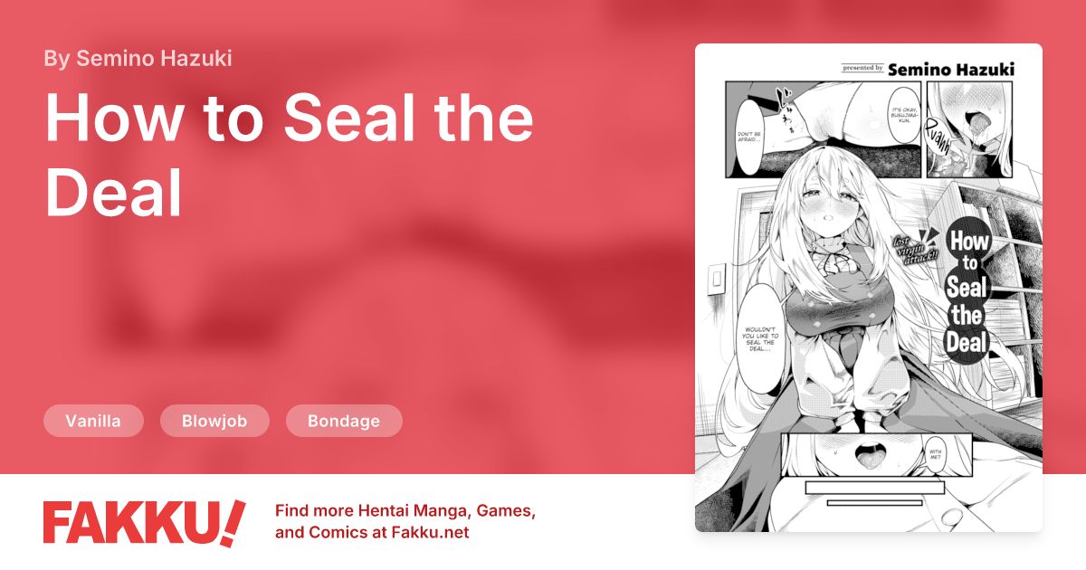 How to Seal the Deal Hentai by Semino Hazuki - FAKKU
