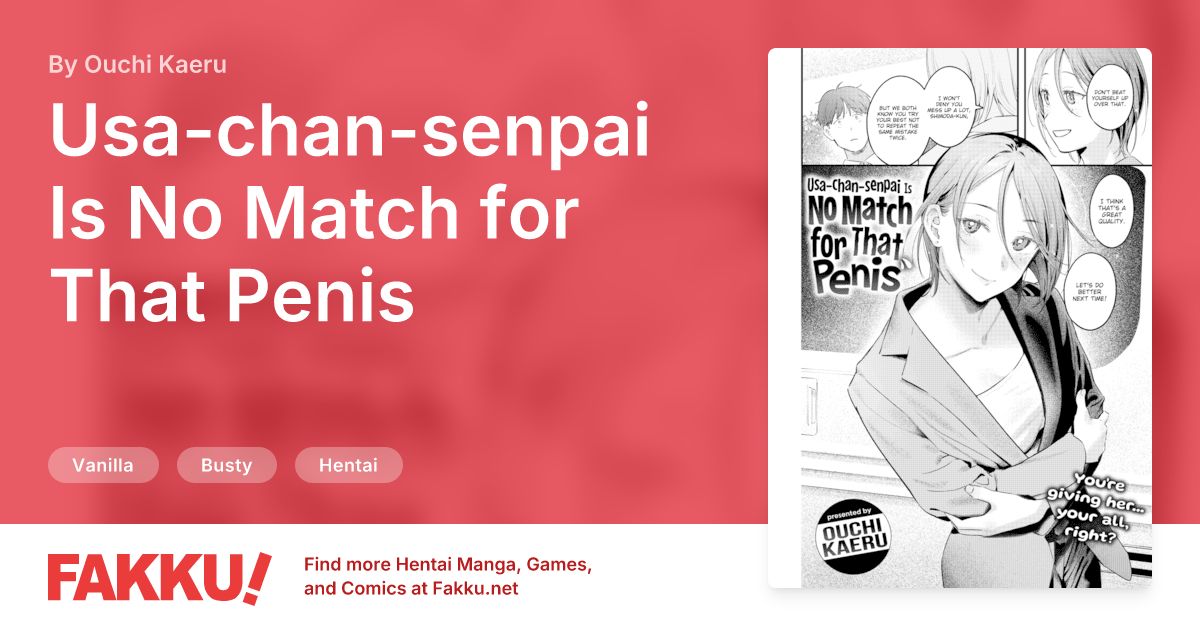 Usa-chan-senpai Is No Match for That Penis Hentai by Ouchi Kaeru - FAKKU