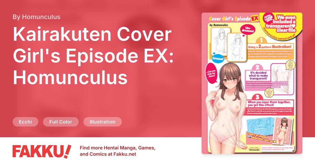 Kairakuten Cover Girl's Episode EX: Homunculus Hentai by Homunculus - FAKKU