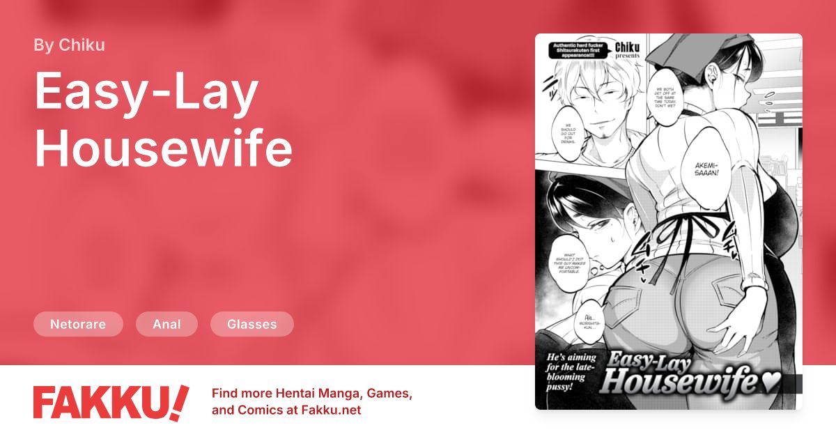 Easy-Lay Housewife Hentai by Chiku - FAKKU