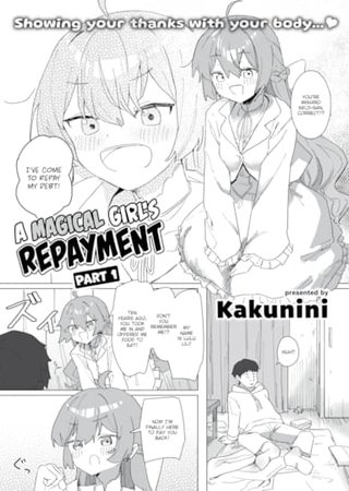 A Magical Girl's Repayment - Part 1 Hentai Cover Image