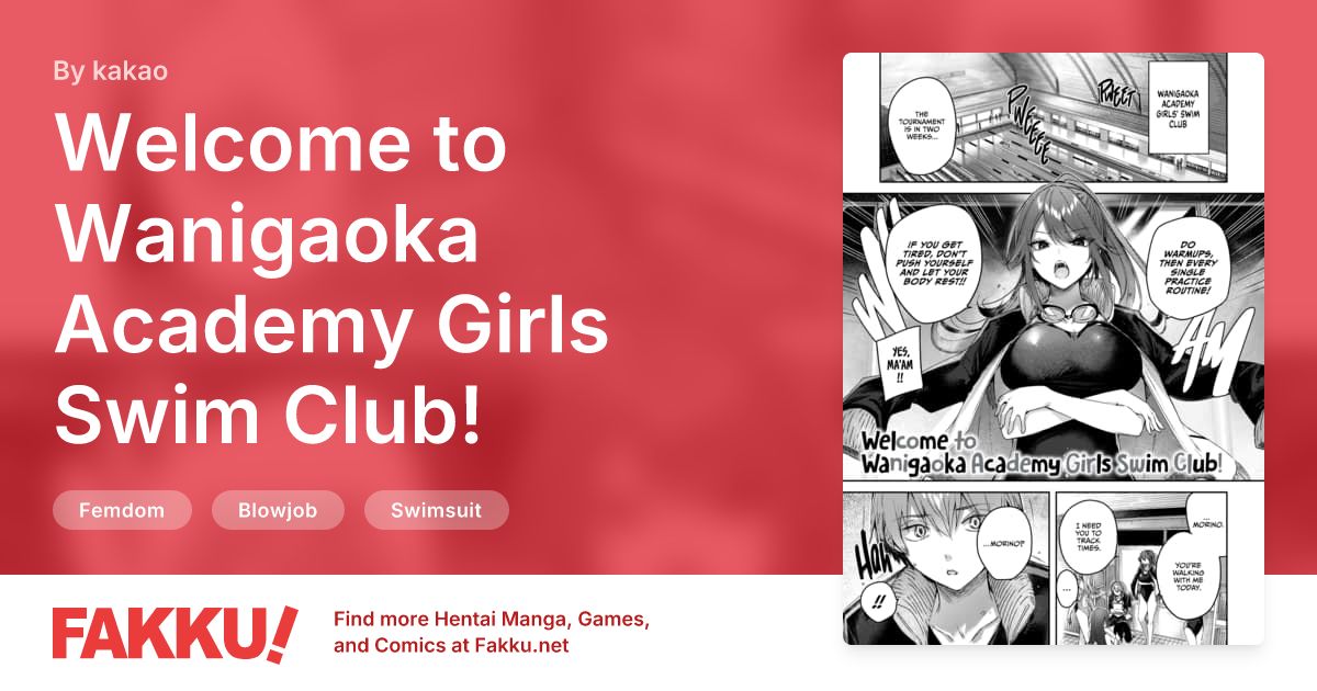 Welcome to Wanigaoka Academy Girls Swim Club! Hentai by kakao - FAKKU