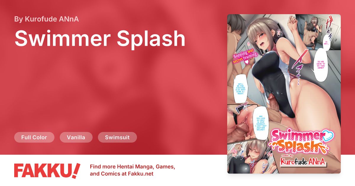 Swimmer Splash Hentai by Kurofude ANnA - FAKKU