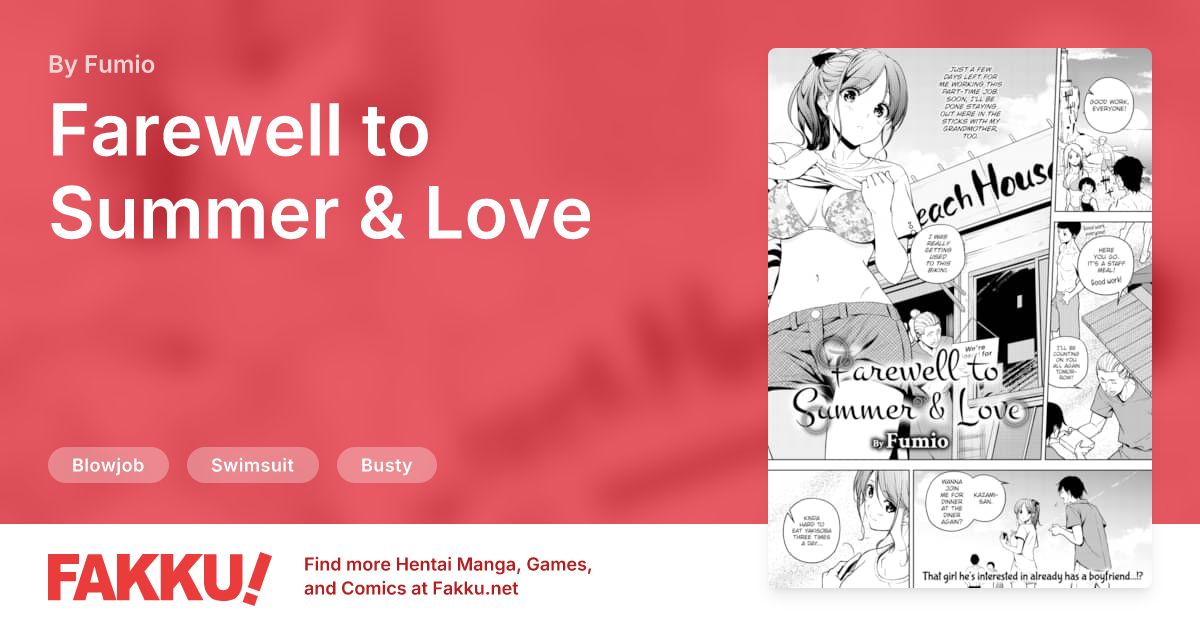 Farewell to Summer & Love Hentai by Fumio - FAKKU