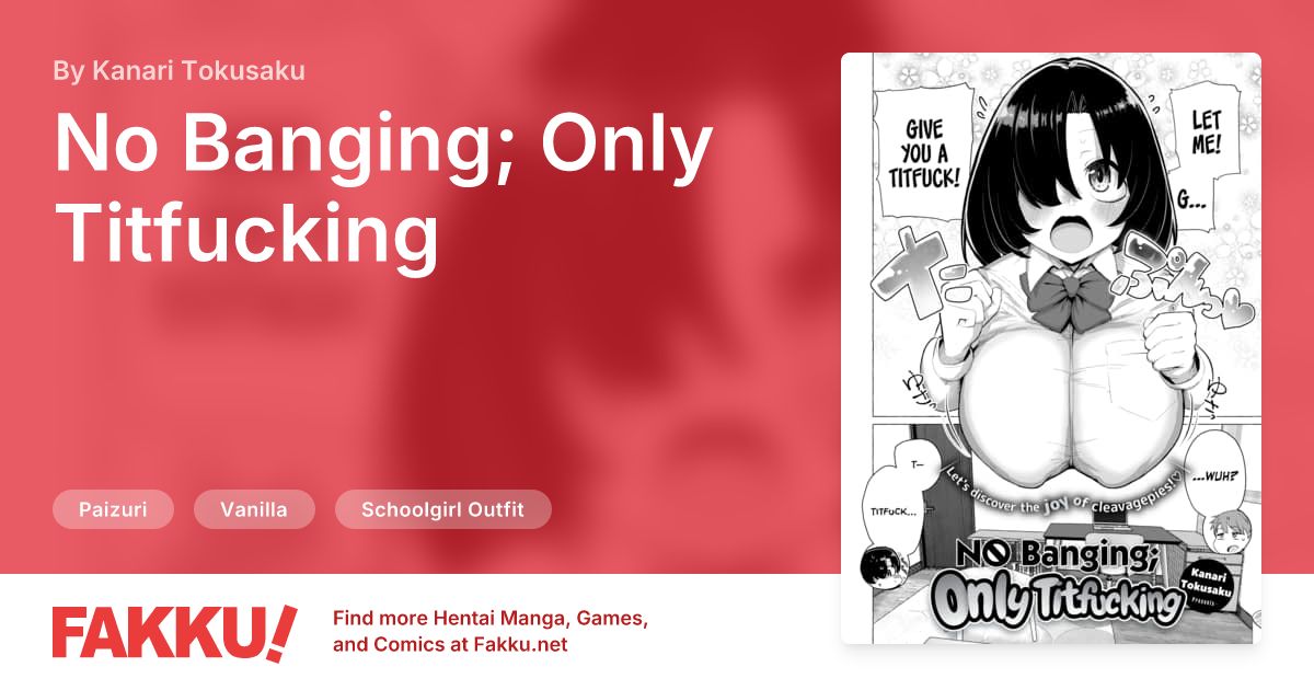No Banging; Only Titfucking Hentai by Kanari Tokusaku - FAKKU
