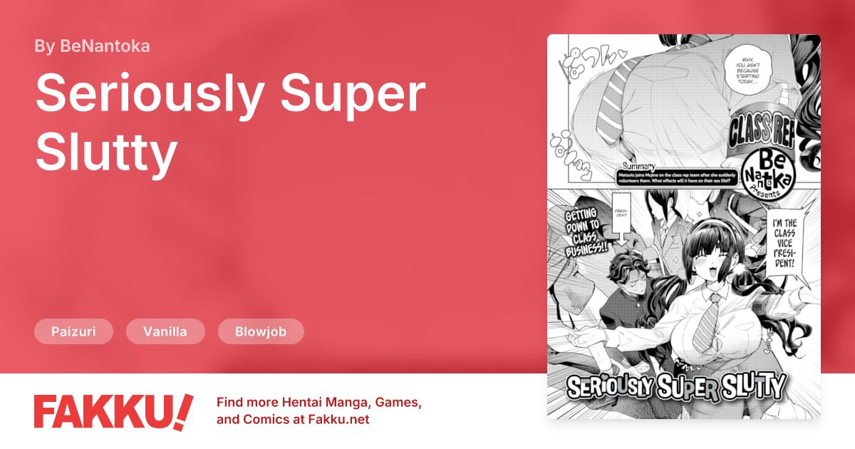 Seriously Super Slutty Hentai by BeNantoka - FAKKU