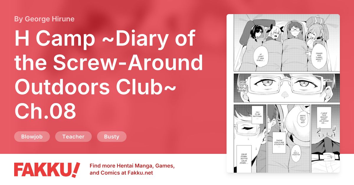 H Camp ~Diary of the Screw-Around Outdoors Club~ Ch.08 Hentai by George Hirune - FAKKU