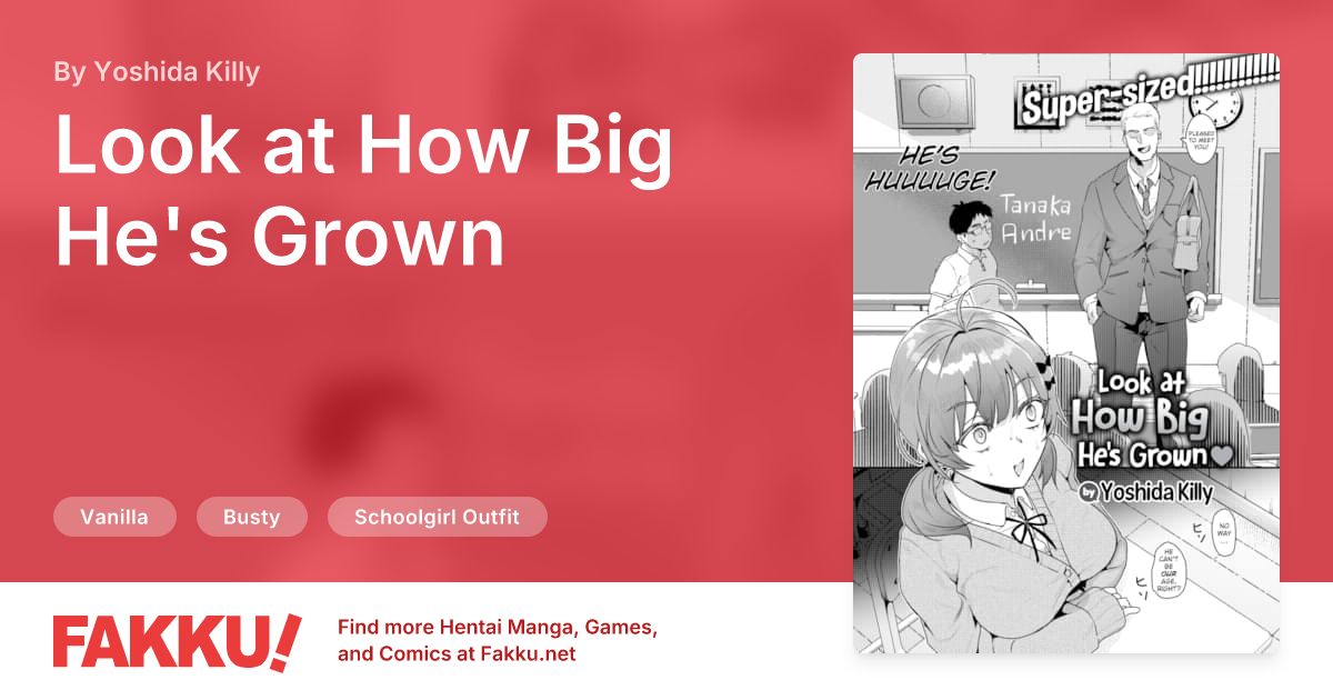 Look at How Big He's Grown Hentai by Yoshida Killy - FAKKU