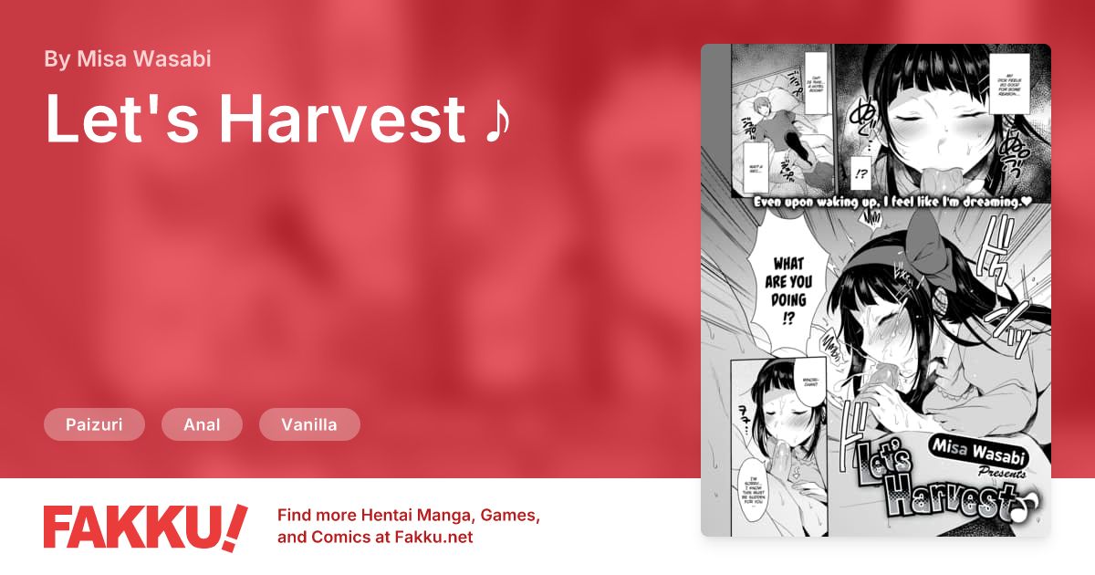  Let's Harvest ♪ Hentai by Misa Wasabi - FAKKU