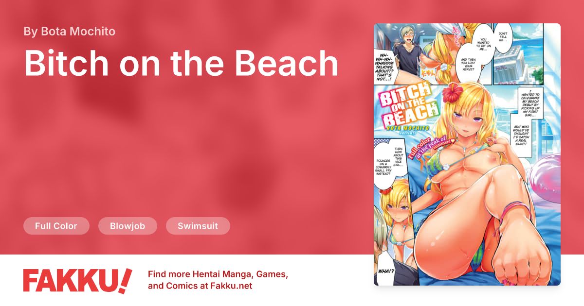 Bitch on the Beach Hentai by Bota Mochito - FAKKU