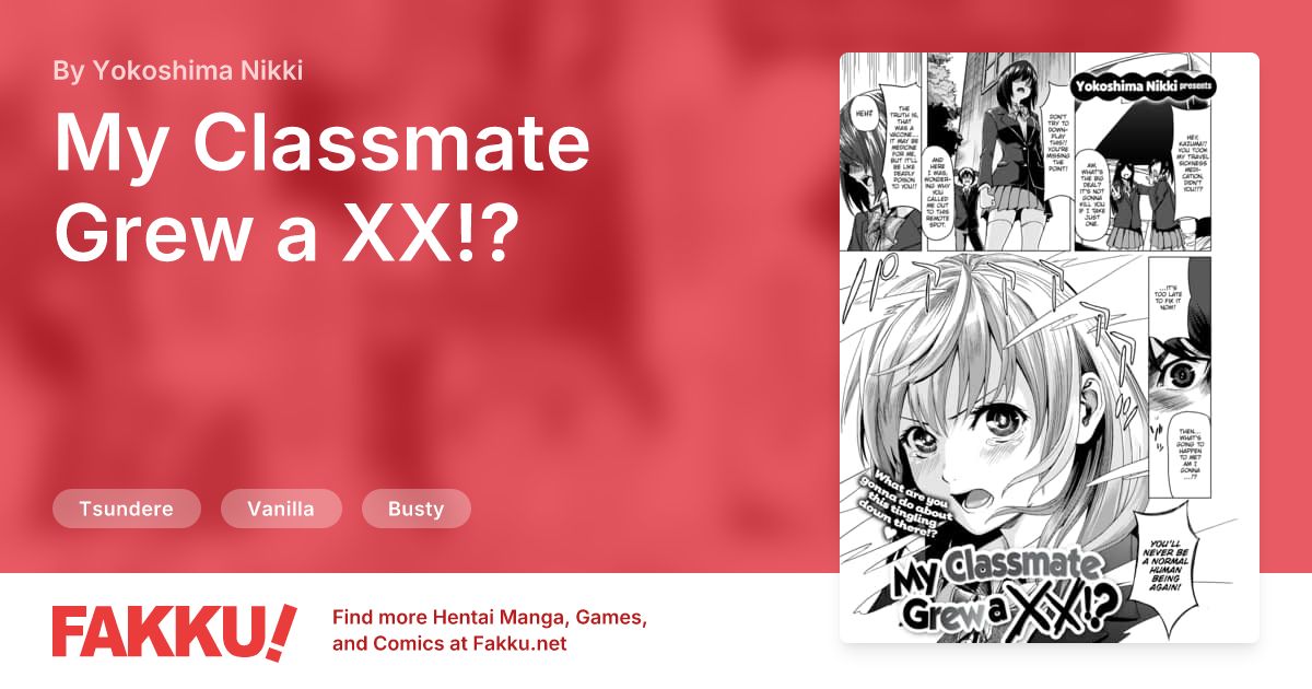  My Classmate Grew a XX!? Hentai by Yokoshima Nikki - FAKKU