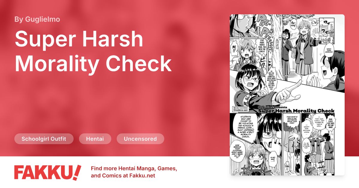 Super Harsh Morality Check Hentai by Guglielmo - FAKKU