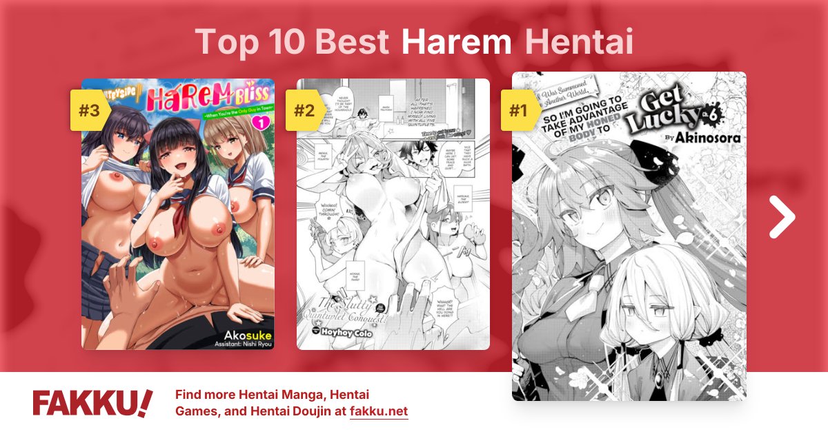 Top 10 Best Harem Hentai