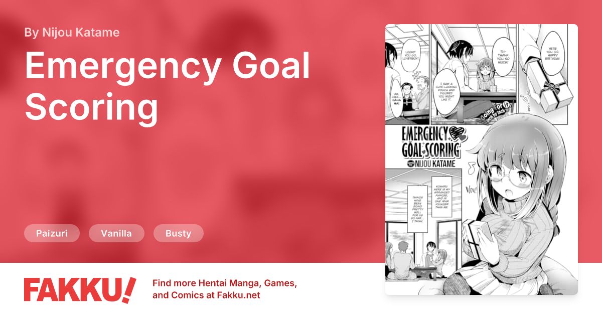 Emergency Goal Scoring Hentai by Nijou Katame - FAKKU