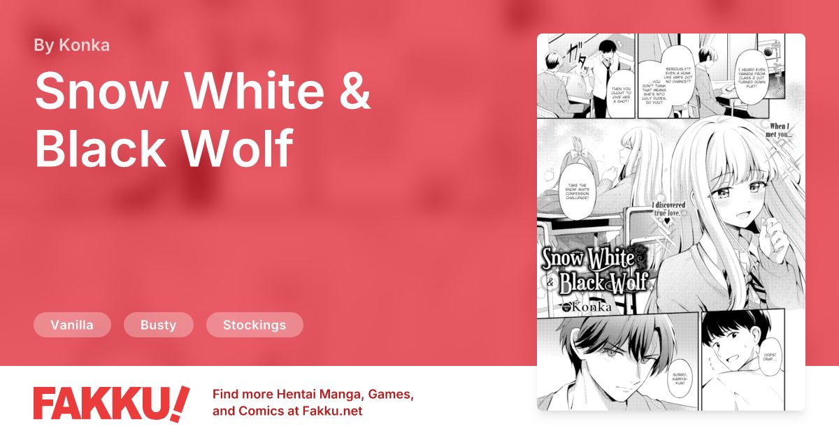 Snow White & Black Wolf Hentai by Konka - FAKKU