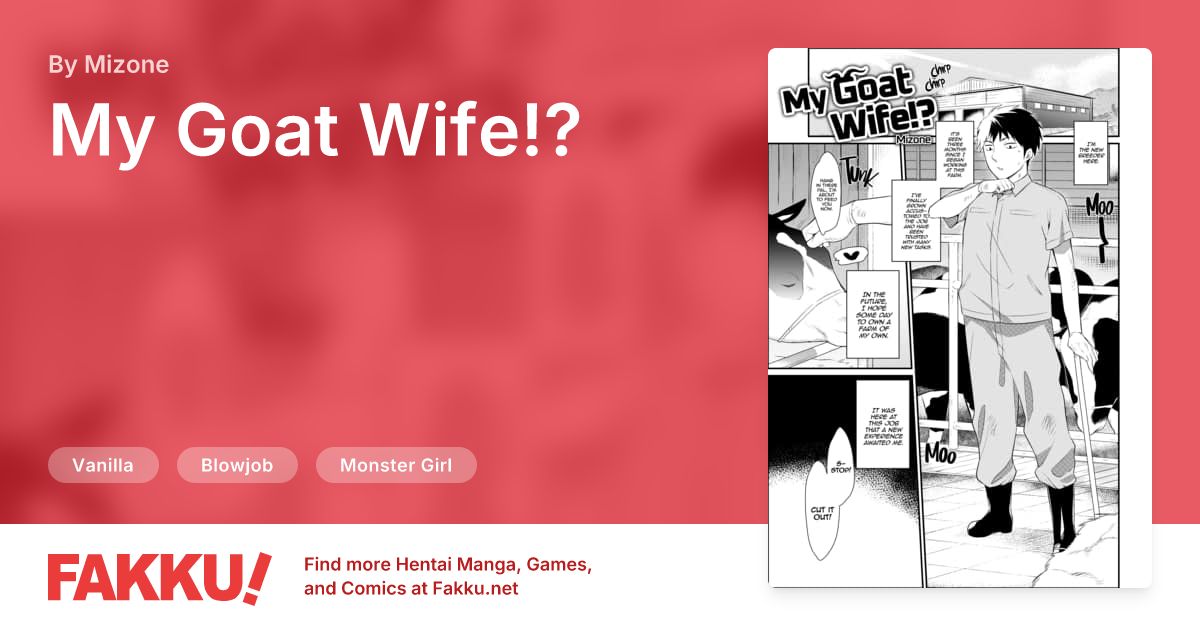 My Goat Wife!? Hentai by Mizone - FAKKU