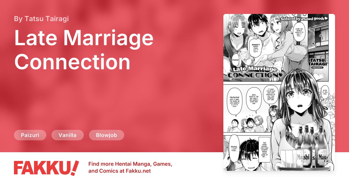 Late Marriage Connection Hentai by Tatsu Tairagi - FAKKU