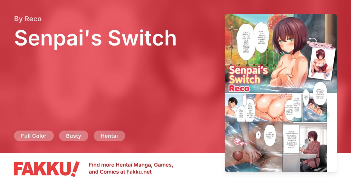 Senpai's Switch Hentai by Reco - FAKKU