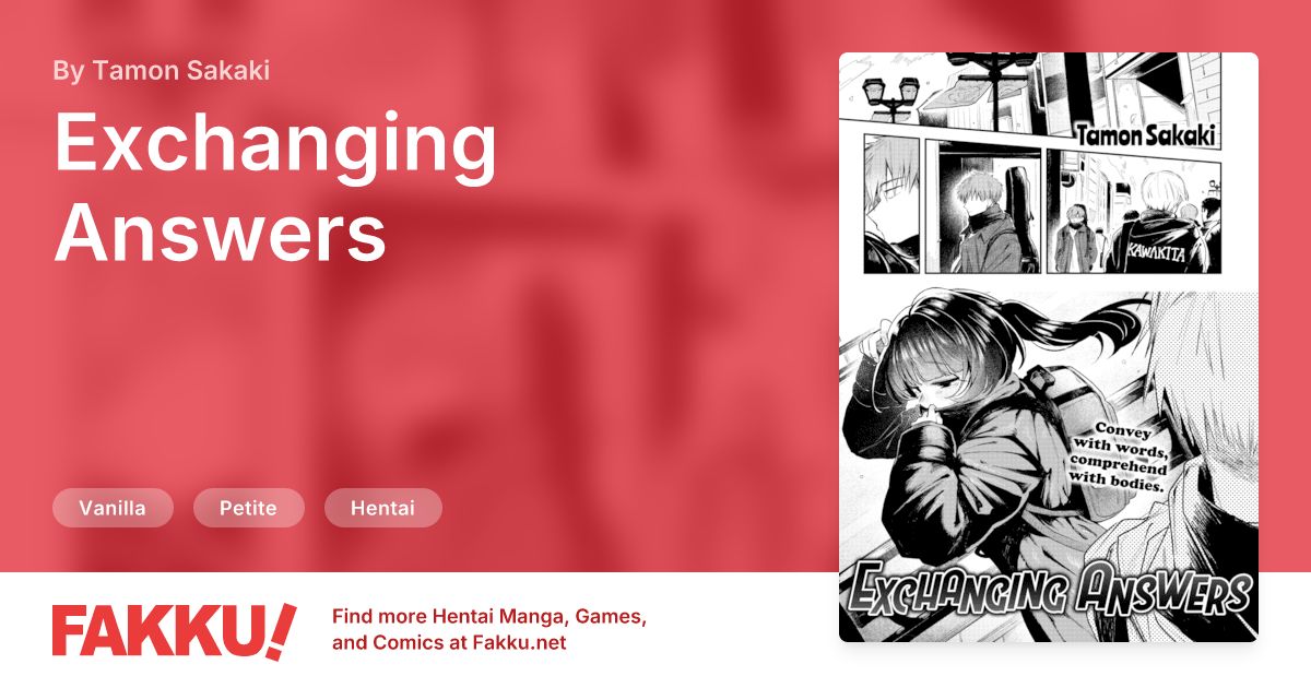 Exchanging Answers Hentai by Tamon Sakaki - FAKKU
