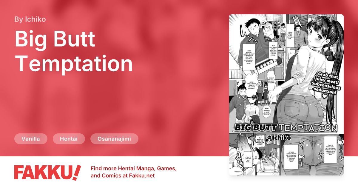 Big Butt Temptation Hentai by Kameyoshi Ichiko, Ichiko - FAKKU