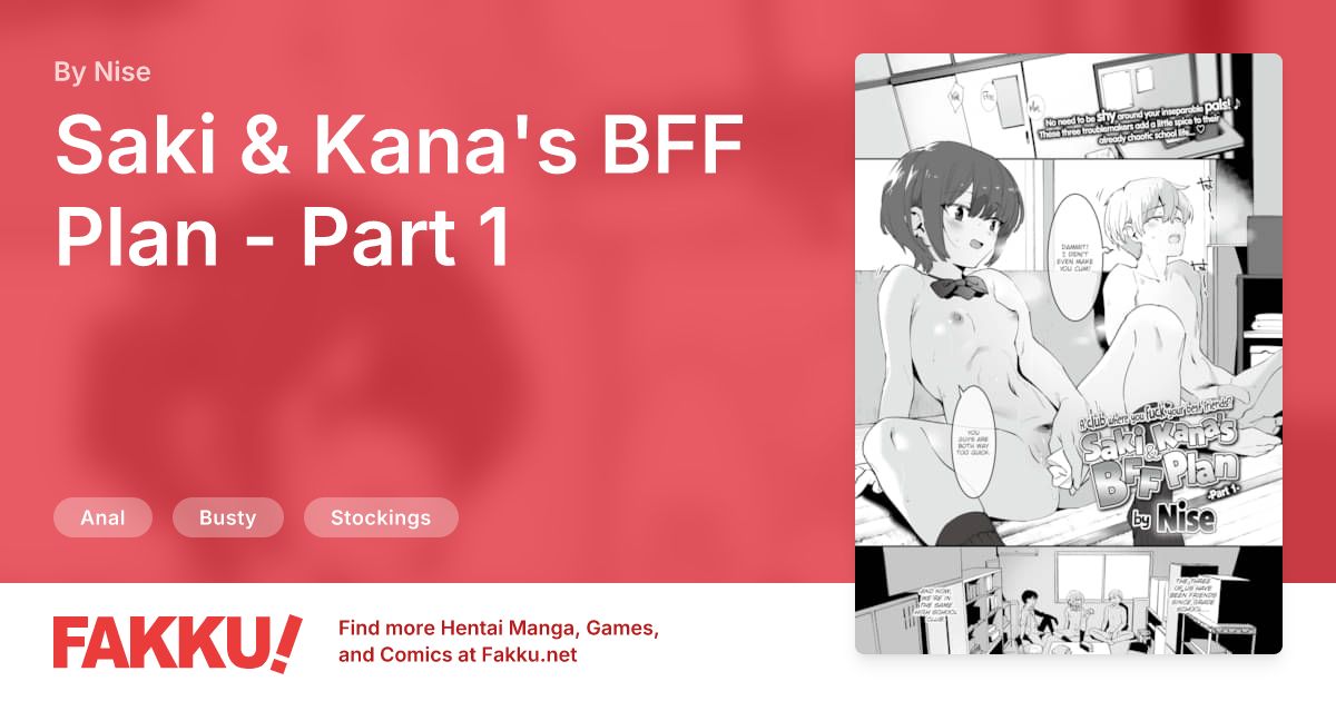 Saki & Kana's BFF Plan - Part 1 Hentai by Nise - FAKKU