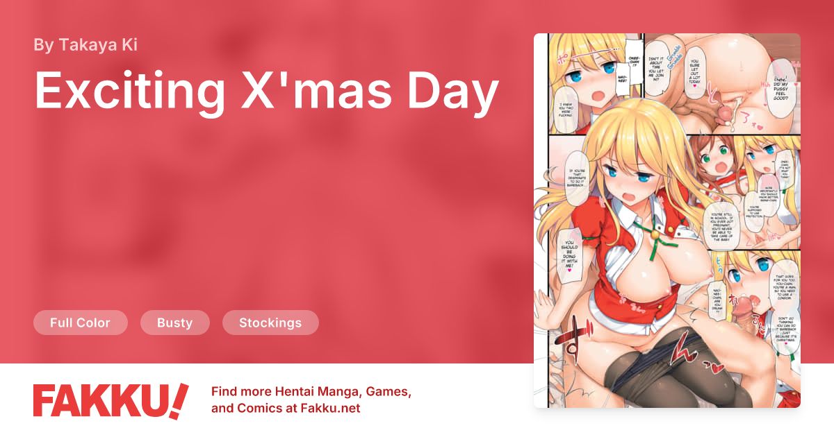 Exciting X'mas Day Hentai by Takaya Ki - FAKKU