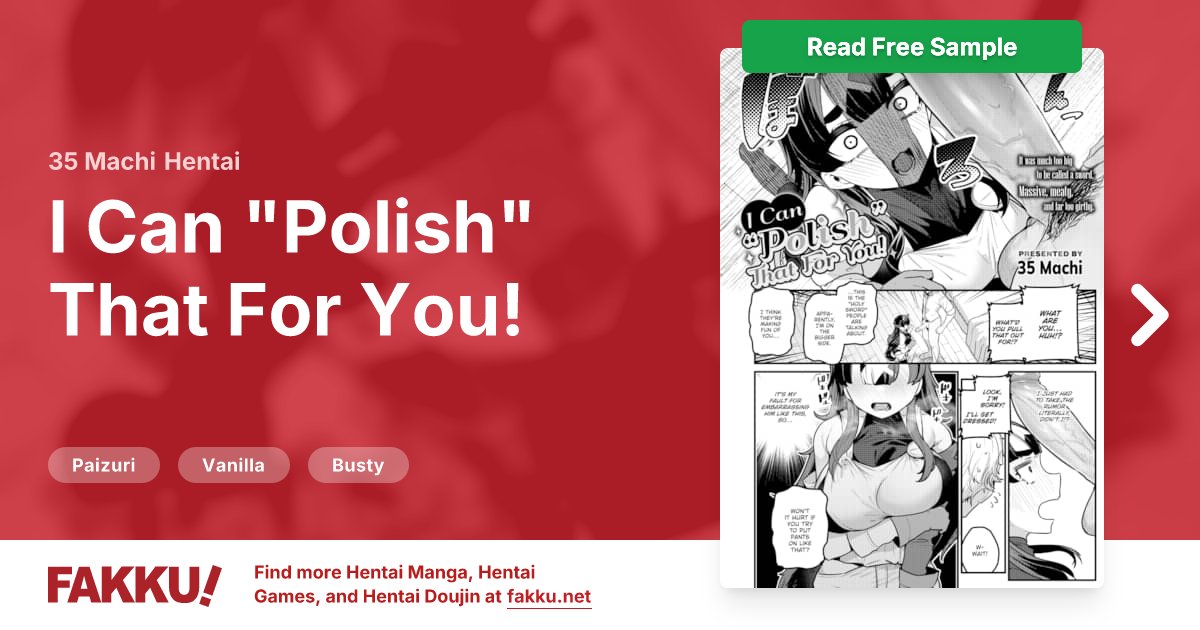  I Can "Polish" That For You! Hentai by 35 Machi - FAKKU