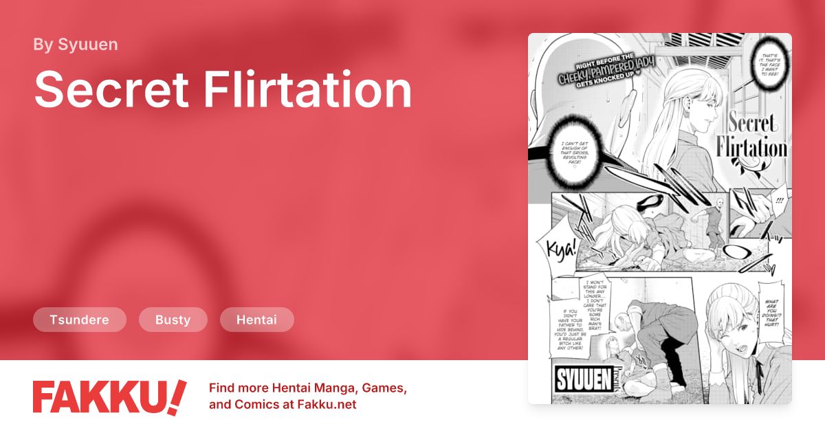 Secret Flirtation Hentai by Syuuen - FAKKU