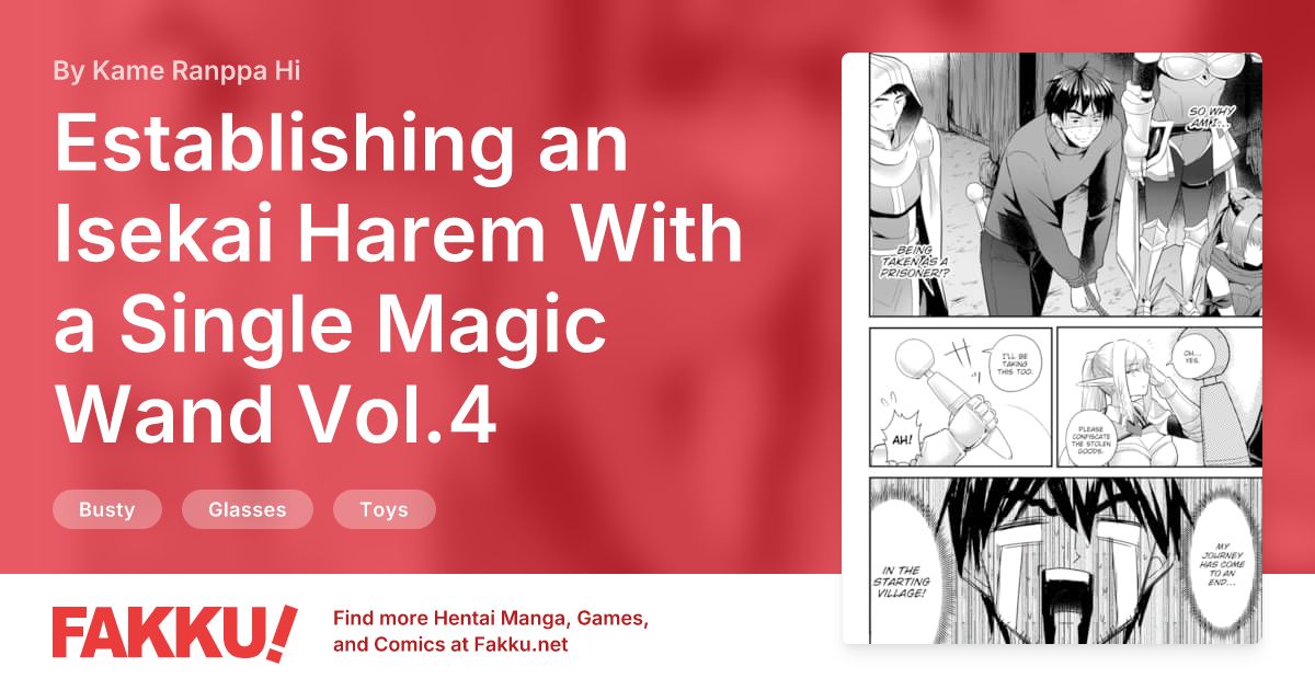 Establishing an Isekai Harem With a Single Magic Wand Vol.4 Hentai by Kame Ranppa Hi - FAKKU