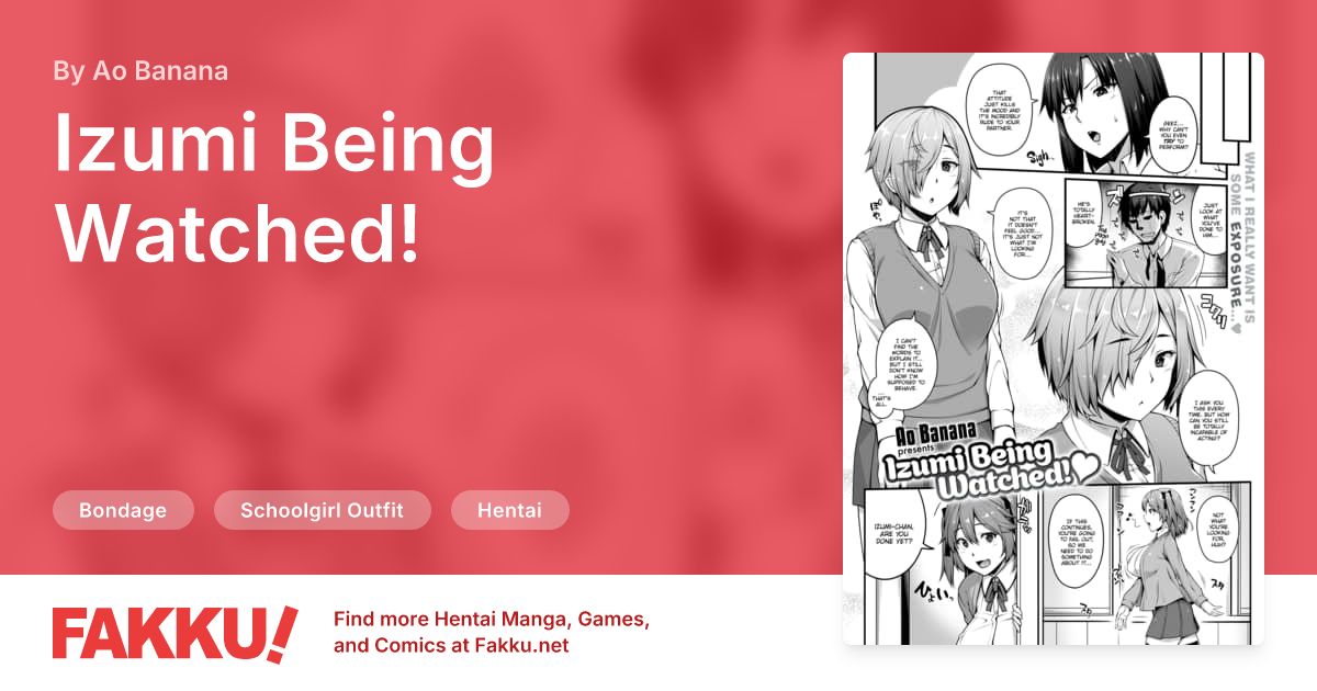Izumi Being Watched! Hentai by Ao Banana - FAKKU