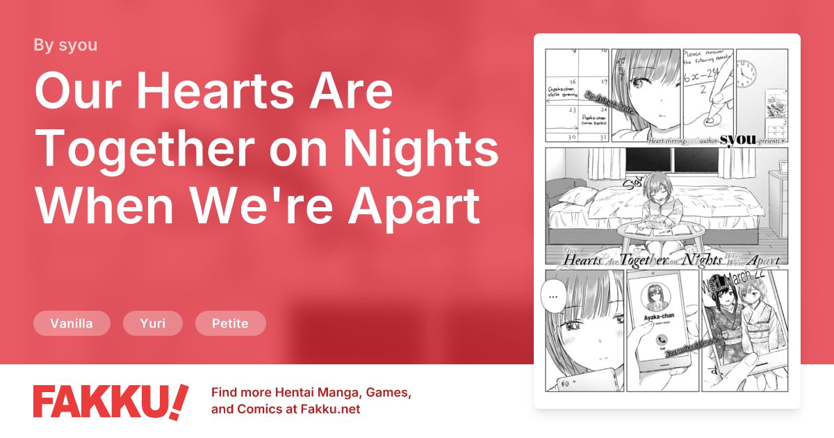 Our Hearts Are Together on Nights When We're Apart Hentai by syou - FAKKU