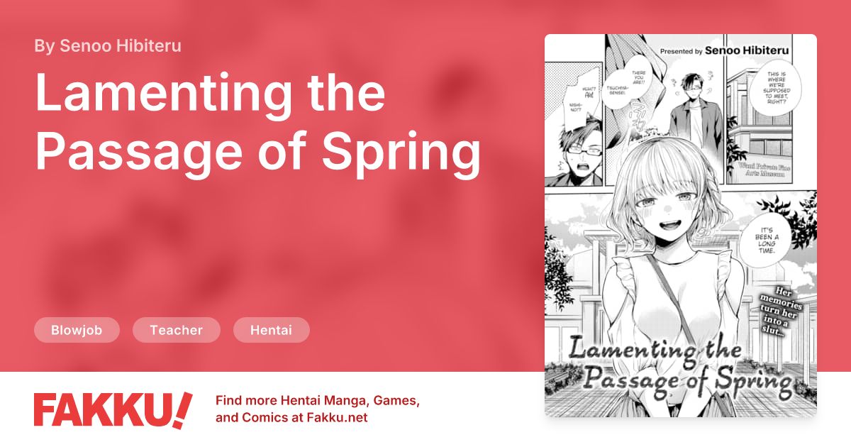 Lamenting the Passage of Spring Hentai by Senoo Hibiteru - FAKKU
