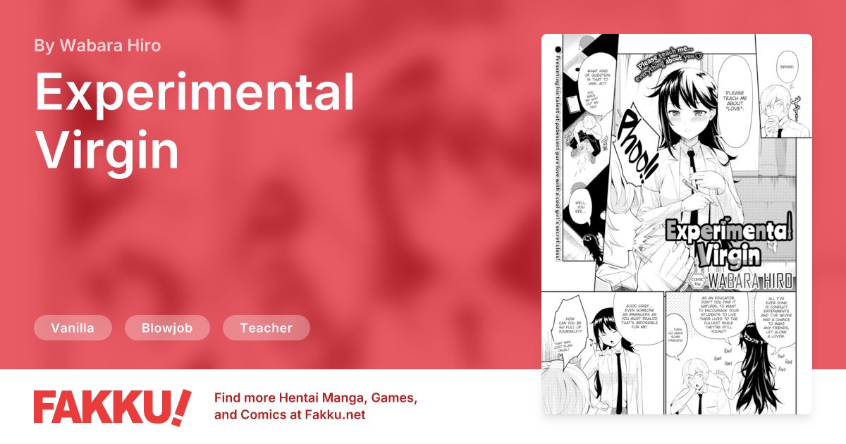 Experimental Virgin Hentai by Wabara Hiro - FAKKU