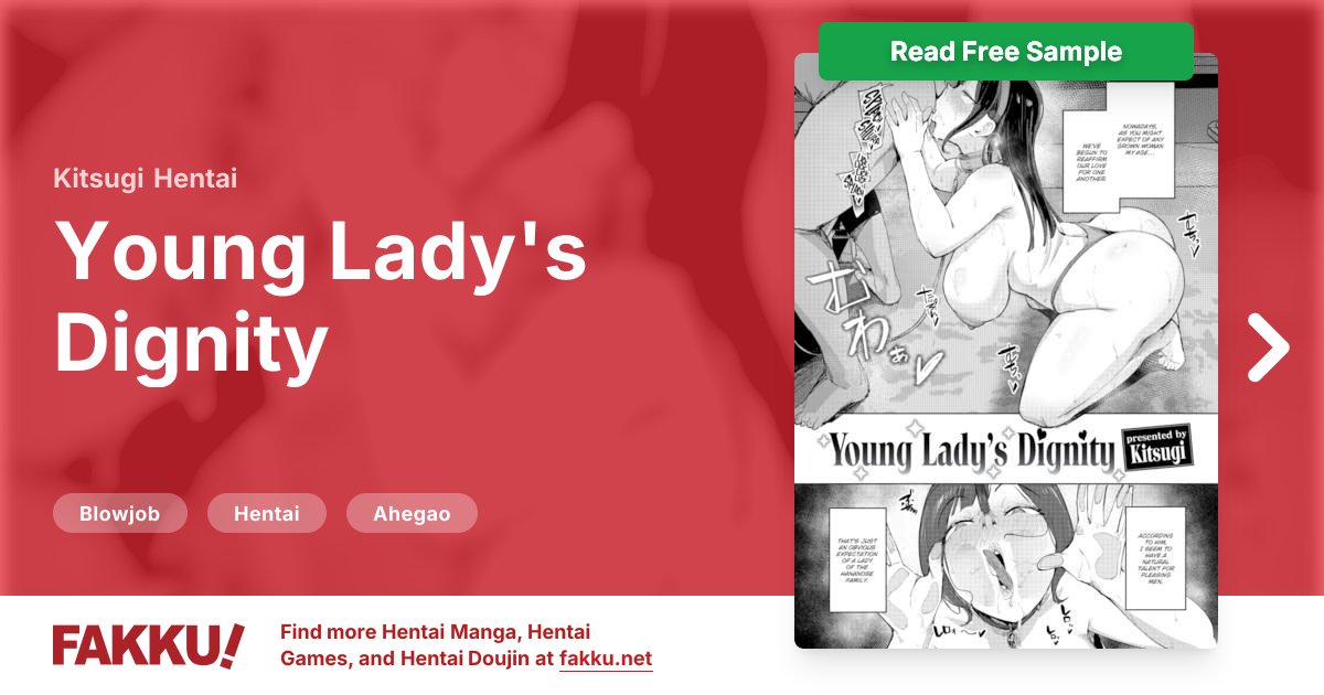  Young Lady's Dignity Hentai by Kitsugi - FAKKU