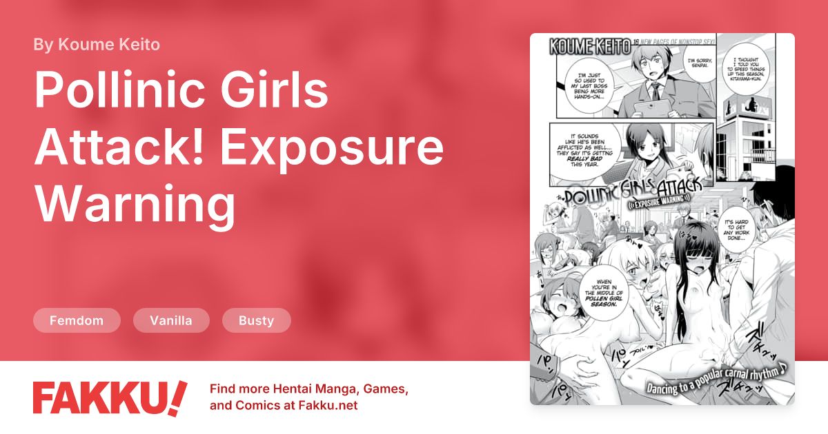 Pollinic Girls Attack! Exposure Warning Hentai by Koume Keito - FAKKU