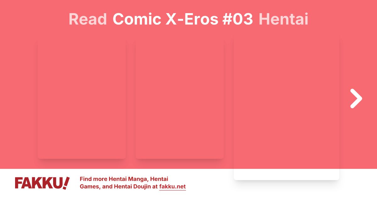 Comic X-Eros #03 Hentai - FAKKU