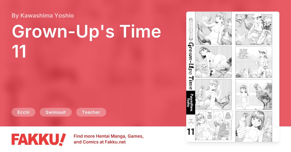 Grown-Up's Time 11 Hentai by Kawashima Yoshio - FAKKU