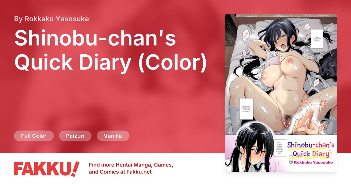  Shinobu-chan's Quick Diary (Color) Hentai by Rokkaku Yasosuke - FAKKU