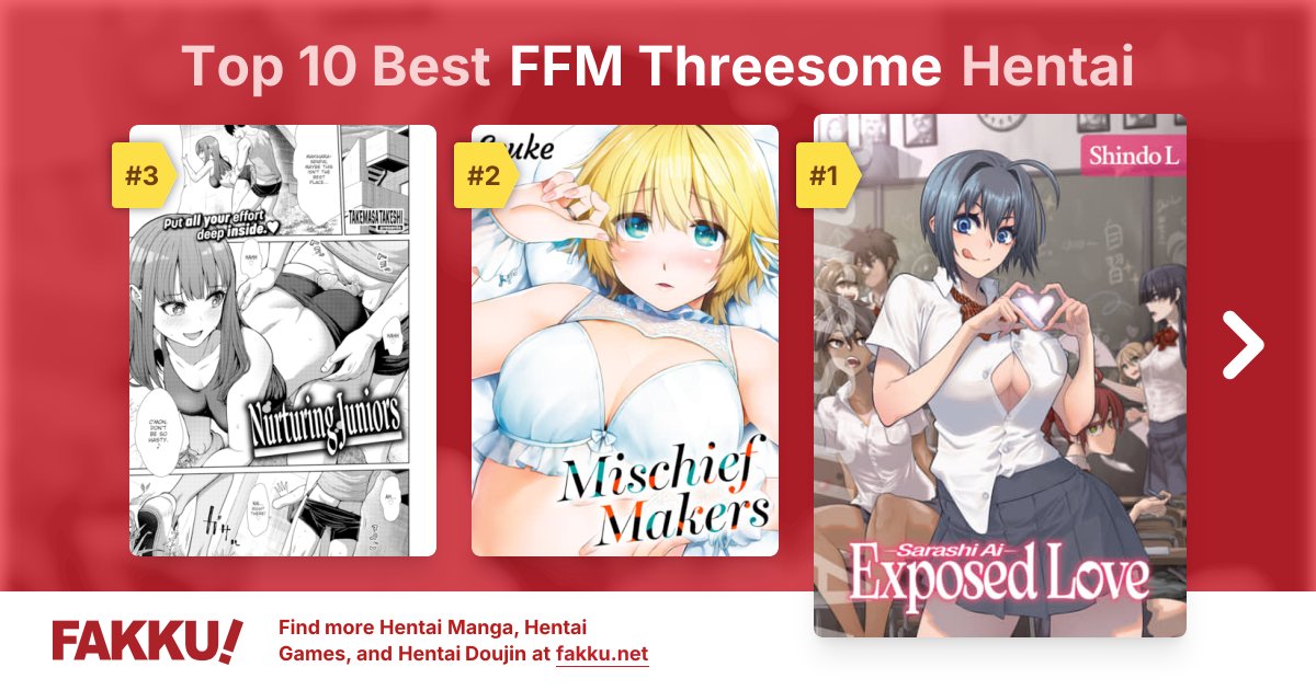 Top 10 Best FFM Threesome Hentai